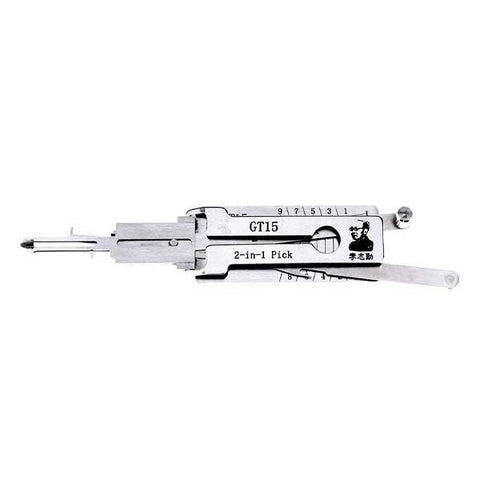 ORIGINAL LISHI - Alfa Romeo Fiat / 8-Cut / GT15/ 2-in-1 Pick / Decoder - UHS Hardware ORIGINAL LISHI - Alfa Romeo Fiat / 8-Cut / GT15/ 2-in-1 Pick / Decoder - UHS Hardware