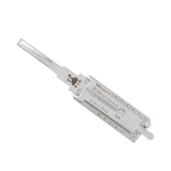ORIGINAL LISHI GM / HU100 / 2-In-1 Pick / Ignition / Door / Trunk (10 Cut) AG - UHS Hardware ORIGINAL LISHI GM / HU100 / 2-In-1 Pick / Ignition / Door / Trunk (10 Cut) AG - UHS Hardware