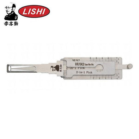 ORIGINAL LISHI HU92 / BMW / 2-in-1 Pick & Decoder / Ignition / Door / Trunk Single Lifter / Anti Glare - UHS Hardware ORIGINAL LISHI HU92 / BMW / 2-in-1 Pick & Decoder / Ignition / Door / Trunk Single Lifter / Anti Glare - UHS Hardware