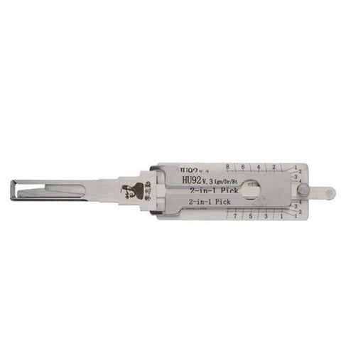 ORIGINAL LISHI HU92 / BMW / 2-in-1 Pick & Decoder / Ignition / Door / Trunk Twin Lifter - UHS Hardware ORIGINAL LISHI HU92 / BMW / 2-in-1 Pick & Decoder / Ignition / Door / Trunk Twin Lifter - UHS Hardware