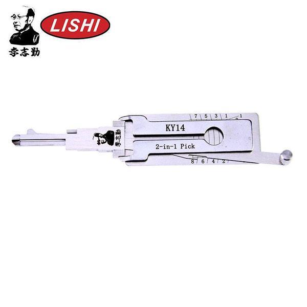 ORIGINAL LISHI Kia / KY14 / 8-Cut / DR / BT / 2-in-1 / Pick & Decoder - UHS Hardware ORIGINAL LISHI Kia / KY14 / 8-Cut / DR / BT / 2-in-1 / Pick & Decoder - UHS Hardware