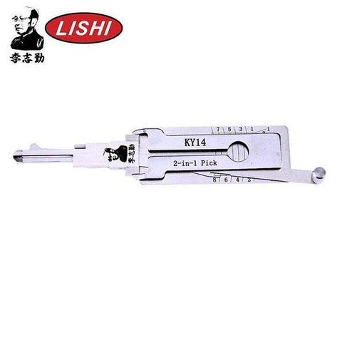 ORIGINAL LISHI Kia / KY14 / 8-Cut / DR / BT / 2-in-1 / Pick & Decoder - UHS Hardware ORIGINAL LISHI Kia / KY14 / 8-Cut / DR / BT / 2-in-1 / Pick & Decoder - UHS Hardware