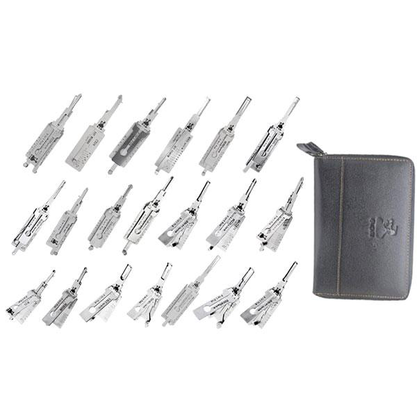 ORIGINAL LISHI - Complete Automotive Starter Pack / 20 Lishi Tools Bundle & Case - UHS Hardware