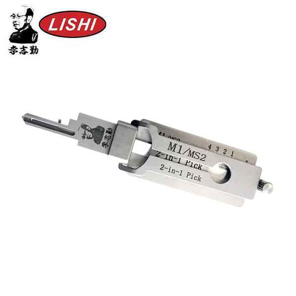 ORIGINAL LISHI - M1 / MS2 Master Padlocks Keyway Tool - 2-in-1 Pick - UHS Hardware ORIGINAL LISHI - M1 / MS2 Master Padlocks Keyway Tool - 2-in-1 Pick - UHS Hardware