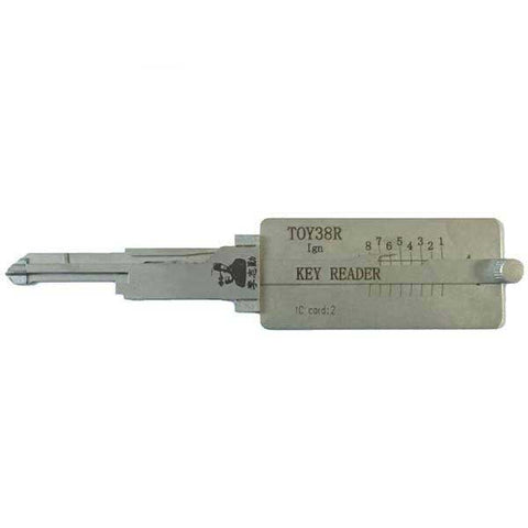 ORIGINAL LISHI - TOY38R Toyota / 2-in-1 Reader & Decoder / IGN / AG - UHS Hardware ORIGINAL LISHI - TOY38R Toyota / 2-in-1 Reader & Decoder / IGN / AG - UHS Hardware