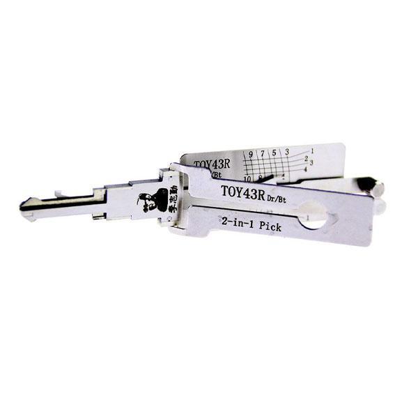 ORIGINAL LISHI TOY43 Toyota / 8-Cut / 2-in-1 / Pick & Decoder / Door & Trunk - UHS Hardware