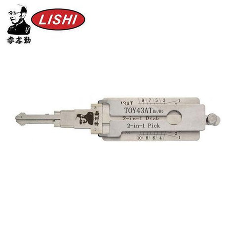 ORIGINAL LISHI TOY43AT Toyota / 10-Cut / 2-in-1 / Pick & Decoder / Door & Trunk - UHS Hardware ORIGINAL LISHI TOY43AT Toyota / 10-Cut / 2-in-1 / Pick & Decoder / Door & Trunk - UHS Hardware