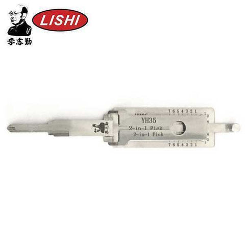 ORIGINAL LISHI - YH35 / YM64 (Reverse Of YH35R) Yamaha Motor Bikes / Magnetic Gate / 2-in-1 Pick & Decoder - Anti Glare - UHS Hardware ORIGINAL LISHI - YH35 / YM64 (Reverse Of YH35R) Yamaha Motor Bikes / Magnetic Gate / 2-in-1 Pick & Decoder - Anti Glare - UHS Hardware