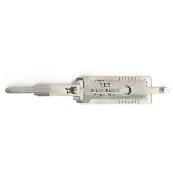ORIGINAL LISHI - YH35 / YM64 (Reverse Of YH35R) Yamaha Motor Bikes / Magnetic Gate / 2-in-1 Pick & Decoder - Anti Glare - UHS Hardware ORIGINAL LISHI - YH35 / YM64 (Reverse Of YH35R) Yamaha Motor Bikes / Magnetic Gate / 2-in-1 Pick & Decoder - Anti Glare - UHS Hardware