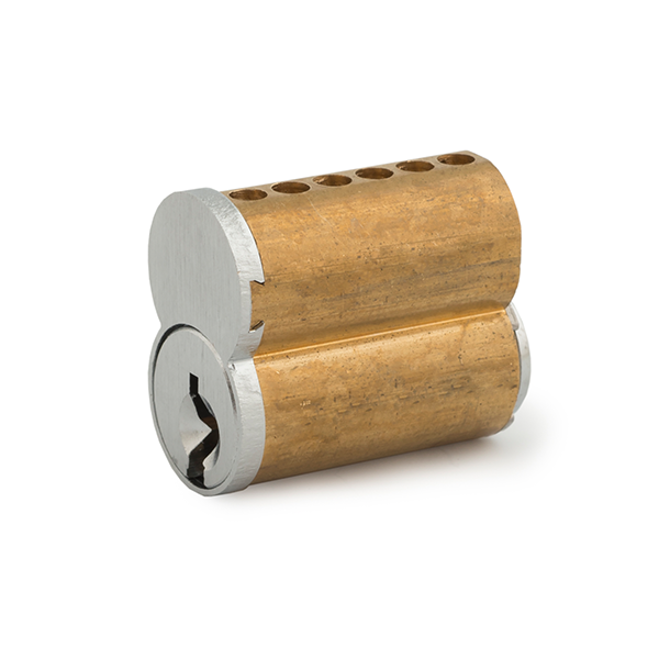 Olympus - 206 - Small Format Interchangeable Cores - Satin Chrome - Optional Keyway - Optional Keying - UHS Hardware