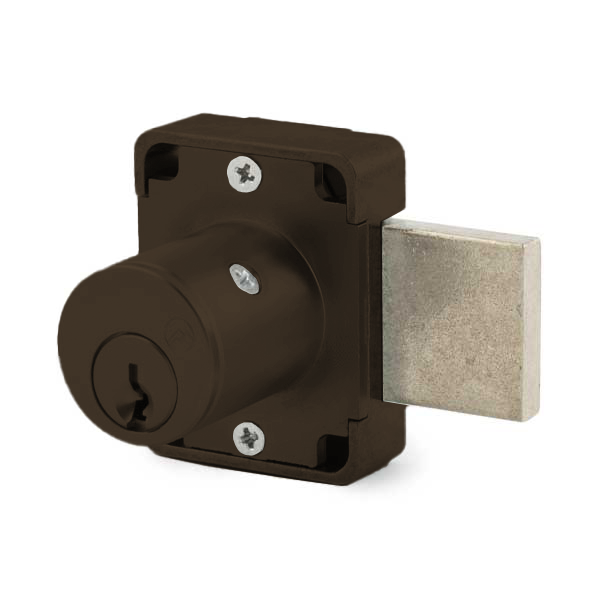 Olympus - 500B Weather Resistant - Cabinet Door Deadbolt Lock - CCL R1 - Optional Cylinder Length - Standard Length Bolt - Oil Rubbed Bronze - Optional Keying - Grade 1 - UHS Hardware Olympus - 500B Weather Resistant - Cabinet Door Deadbolt Lock - CCL R1 - Optional Cylinder Length - Standard Length Bolt - Oil Rubbed Bronze - Optional Keying - Grade 1 - UHS Hardware