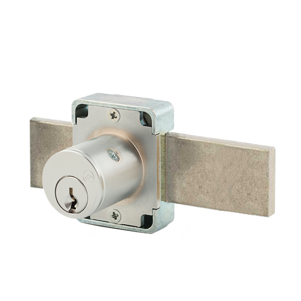 Olympus - 500M - Cabinet Door Deadbolt Lock - MRI Function - CCL R1 - 1-3/8" Cylinder Length - Long Bolt - Satin Chrome - Grade 1 - UHS Hardware