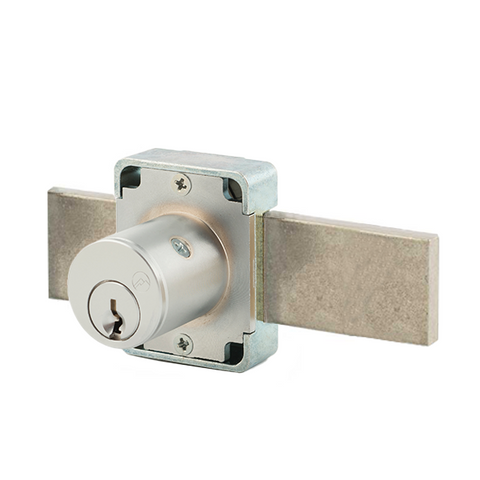 Olympus - 500B Weather Resistant - Cabinet Door Deadbolt Lock - CCL R1 - 1-3/8" Cylinder Length - Long Bolt - Satin Chrome - Grade 1 - UHS Hardware Olympus - 500B Weather Resistant - Cabinet Door Deadbolt Lock - CCL R1 - 1-3/8" Cylinder Length - Long Bolt - Satin Chrome - Grade 1 - UHS Hardware