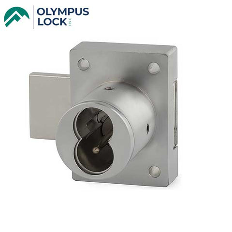 Olympus - 721DR - IC Core Deadbolt Cabinet Door Lock - BEST SFIC - 26D - Satin Chrome - Grade 1 - UHS Hardware Olympus - 721DR - IC Core Deadbolt Cabinet Door Lock - BEST SFIC - 26D - Satin Chrome - Grade 1 - UHS Hardware