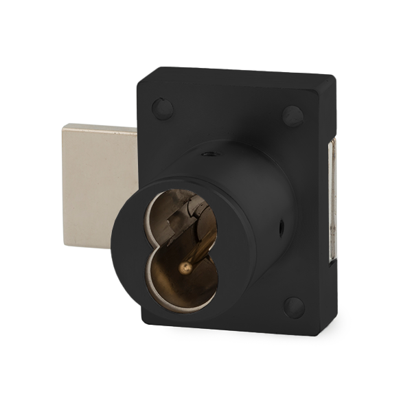 Olympus - 721DR - IC Core Deadbolt Cabinet Door Lock - BEST SFIC - 1-1/4" Cylinder Length - Flat Black - Grade 1 - UHS Hardware Olympus - 721DR - IC Core Deadbolt Cabinet Door Lock - BEST SFIC - 1-1/4" Cylinder Length - Flat Black - Grade 1 - UHS Hardware