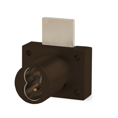 Olympus - 721DW - IC Core Deadbolt Cabinet Drawer Lock - BEST SFIC - 1-1/4" Cylinder Length - Oil Rubbed Bronze - Optional Key Retaining - Optional High Security - Grade 1 - UHS Hardware Olympus - 721DW - IC Core Deadbolt Cabinet Drawer Lock - BEST SFIC - 1-1/4" Cylinder Length - Oil Rubbed Bronze - Optional Key Retaining - Optional High Security - Grade 1 - UHS Hardware