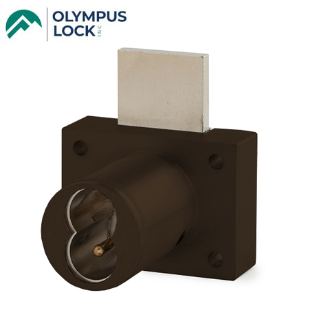 Olympus - 721DW - IC Core Deadbolt Cabinet Drawer Lock - BEST SFIC - 1-1/4" Cylinder Length - Oil Rubbed Bronze - Optional Key Retaining - Optional High Security - Grade 1 - UHS Hardware Olympus - 721DW - IC Core Deadbolt Cabinet Drawer Lock - BEST SFIC - 1-1/4" Cylinder Length - Oil Rubbed Bronze - Optional Key Retaining - Optional High Security - Grade 1 - UHS Hardware