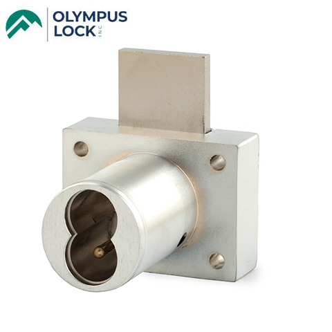 Olympus - 721DW - IC Core Deadbolt Cabinet Drawer Lock - BEST SFIC - 1-1/4" Cylinder Length - Polished Chrome - Optional Key Retaining - Optional High Security - Grade 1 - UHS Hardware Olympus - 721DW - IC Core Deadbolt Cabinet Drawer Lock - BEST SFIC - 1-1/4" Cylinder Length - Polished Chrome - Optional Key Retaining - Optional High Security - Grade 1 - UHS Hardware