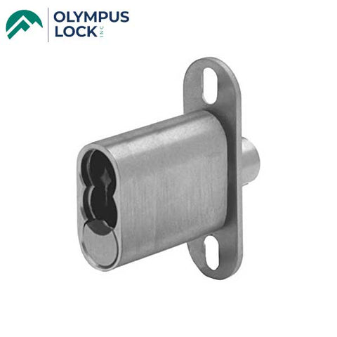 Olympus - 722S - IC Core Plunger Lock for Sliding Doors - BEST SFIC - 26D - Satin Chrome - UHS Hardware Olympus - 722S - IC Core Plunger Lock for Sliding Doors - BEST SFIC - 26D - Satin Chrome - UHS Hardware