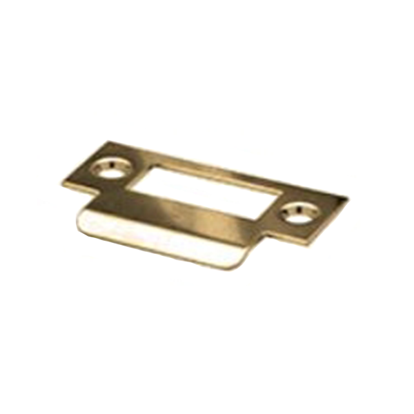 Olympus - 725-SP - Slotted Lip Strike - Polished Brass - UHS Hardware Olympus - 725-SP - Slotted Lip Strike - Polished Brass - UHS Hardware