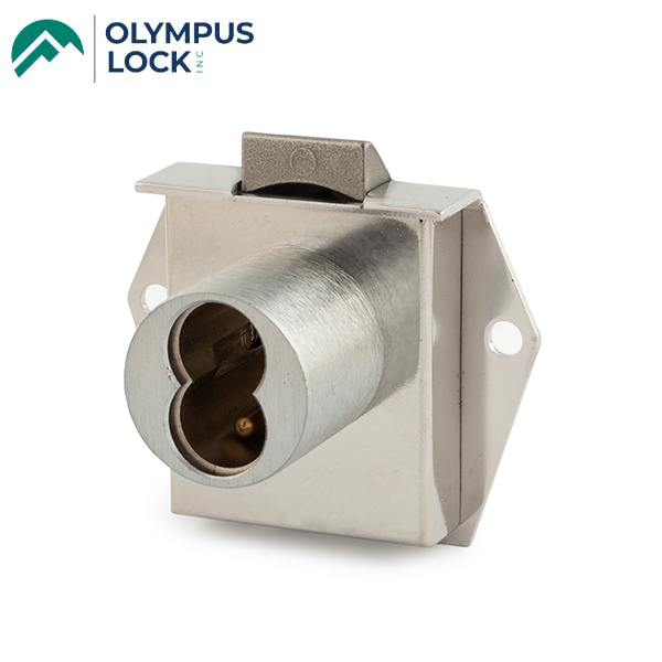 Olympus - 725ML - SFIC Mortise Latch Door & Drawer Cabinet Lock - BEST SFIC - Optional Cylinder Length - Satin Chrome - Optional Handing - Optional Reverse Latch - Grade 1 - UHS Hardware Olympus - 725ML - SFIC Mortise Latch Door & Drawer Cabinet Lock - BEST SFIC - Optional Cylinder Length - Satin Chrome - Optional Handing - Optional Reverse Latch - Grade 1 - UHS Hardware
