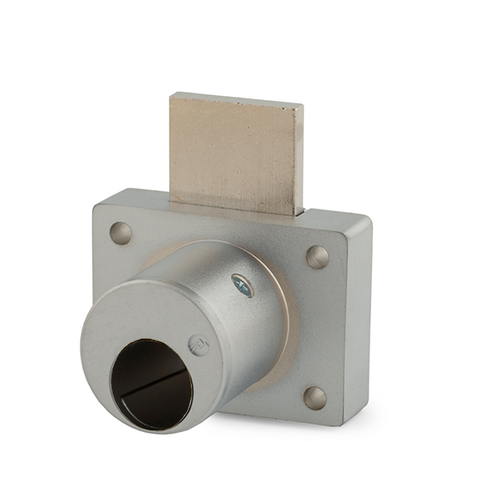 Olympus - 800LC - Cabinet Drawer Deadbolt Lock - Less Cylinder - Schlage Cylinder Compatible - Optional Cylinder Length - Satin Chrome - Grade 1 - UHS Hardware Olympus - 800LC - Cabinet Drawer Deadbolt Lock - Less Cylinder - Schlage Cylinder Compatible - Optional Cylinder Length - Satin Chrome - Grade 1 - UHS Hardware