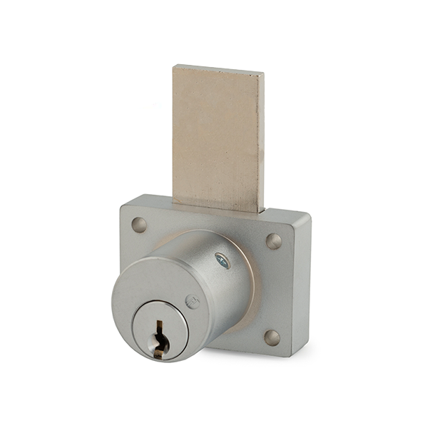 Olympus - 800S - Cabinet Drawer Deadbolt Lock - Long Bolt - S Series Schlage C Keyway - 1-3/8" Cylinder Length - Satin Chrome - Keyed Alike 101 - Grade 1 - UHS Hardware