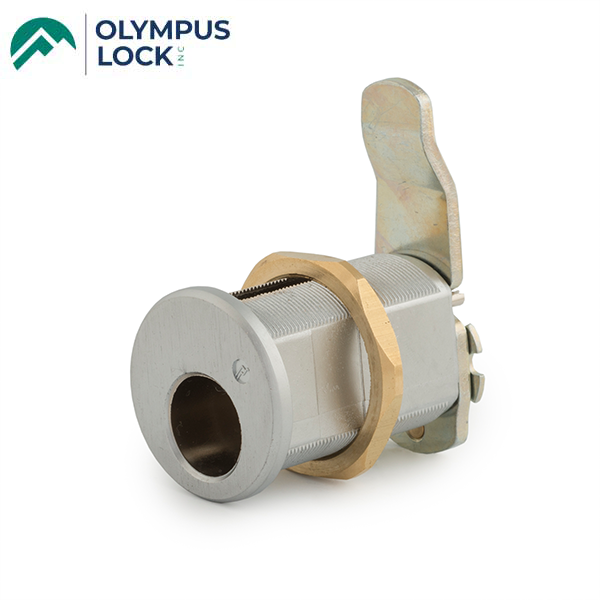 Olympus - 820LC - Less Cylinder Cam Lock - Schlage Compatible - Satin Chrome - Grade 1 - UHS Hardware Olympus - 820LC - Less Cylinder Cam Lock - Schlage Compatible - Satin Chrome - Grade 1 - UHS Hardware