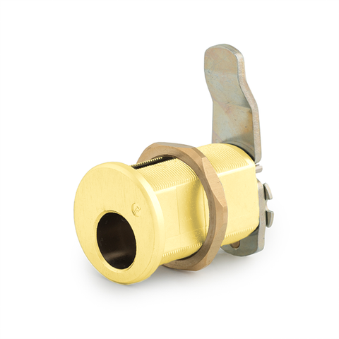 Olympus - 820LC - Less Cylinder Cam Lock - Schlage Compatible - Polished Brass - Grade 1 - UHS Hardware Olympus - 820LC - Less Cylinder Cam Lock - Schlage Compatible - Polished Brass - Grade 1 - UHS Hardware