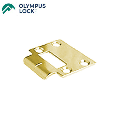Olympus - 999 - Slotted Lip Strike - US3 - Polished Brass - UHS Hardware Olympus - 999 - Slotted Lip Strike - US3 - Polished Brass - UHS Hardware