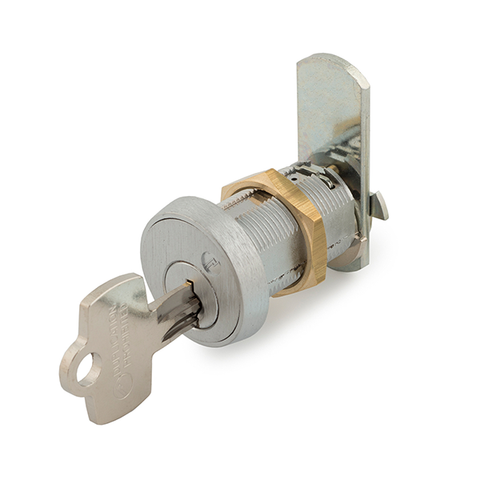 Olympus - B7 - 3/4” Cam Lock With BEST Keyways - Satin Chrome - Optional Keyway - Optional Keying - UHS Hardware Olympus - B7 - 3/4” Cam Lock With BEST Keyways - Satin Chrome - Optional Keyway - Optional Keying - UHS Hardware
