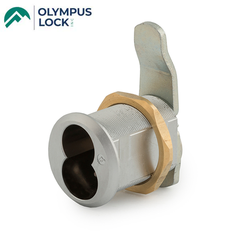 Olympus - SA54 - IC Core Cam Lock For Sargent IC cores - Less Cylinder - Satin Chrome - UHS Hardware Olympus - SA54 - IC Core Cam Lock For Sargent IC cores - Less Cylinder - Satin Chrome - UHS Hardware