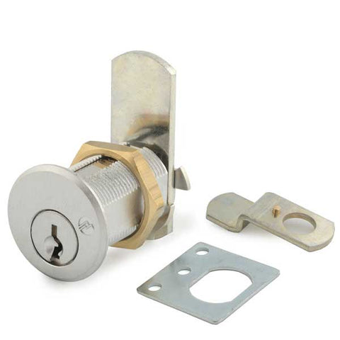 Olympus - DCN - Cam Lock - 1-7/16"- N Series National - 26D - Satin Chrome - KA 101 - Grade 1 - UHS Hardware Olympus - DCN - Cam Lock - 1-7/16"- N Series National - 26D - Satin Chrome - KA 101 - Grade 1 - UHS Hardware