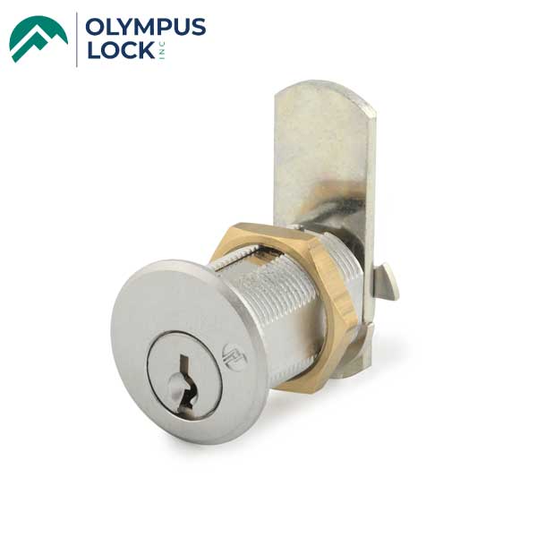Olympus - DCN - Cam Lock - 1-7/16"- N Series National - 26D - Satin Chrome - KA 101 - Grade 1 - UHS Hardware Olympus - DCN - Cam Lock - 1-7/16"- N Series National - 26D - Satin Chrome - KA 101 - Grade 1 - UHS Hardware