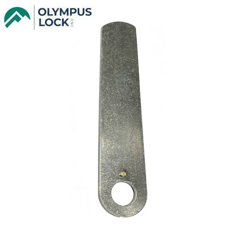 Olympus - DCNP - 3" Heavy Duty Long Straight Cam - Satin Chrome - UHS Hardware Olympus - DCNP - 3" Heavy Duty Long Straight Cam - Satin Chrome - UHS Hardware