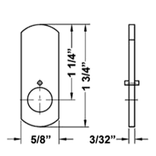 Olympus - DCNP-100-SC - Straight Cam - UHS Hardware Olympus - DCNP-100-SC - Straight Cam - UHS Hardware