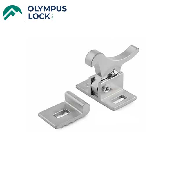 Olympus - EC - Elbow Catch for Cabinet Hardware - 26D - Satin Chrome - UHS Hardware Olympus - EC - Elbow Catch for Cabinet Hardware - 26D - Satin Chrome - UHS Hardware