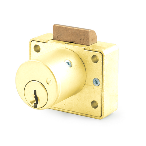 Olympus - L78 - S Series Schlage C Keyway Latch Lock - Optional Cylinder Length - Polished Brass - Optional Keying - Optional Handing - UHS Hardware Olympus - L78 - S Series Schlage C Keyway Latch Lock - Optional Cylinder Length - Polished Brass - Optional Keying - Optional Handing - UHS Hardware