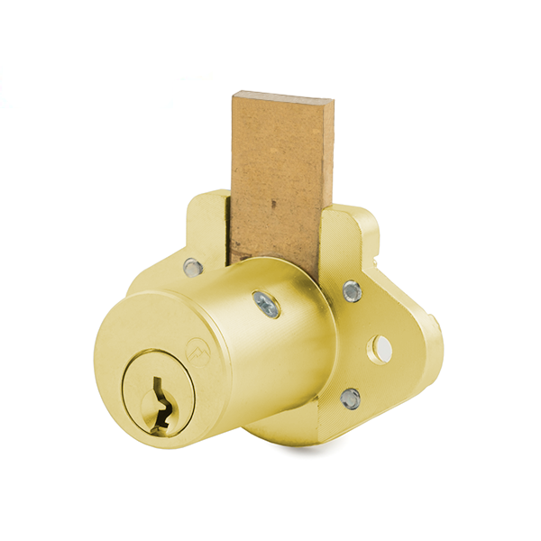 Olympus - N078 - N Series Deadbolt Door & Drawer Cabinet/Furniture Locks - Long Bolt - 1-1/8" Cylinder Length - Polished Brass - Keyed Alike - Right Handed - UHS Hardware Olympus - N078 - N Series Deadbolt Door & Drawer Cabinet/Furniture Locks - Long Bolt - 1-1/8" Cylinder Length - Polished Brass - Keyed Alike - Right Handed - UHS Hardware