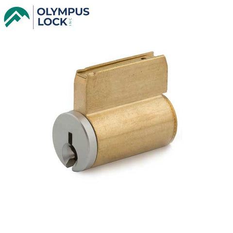 Olympus - T54C - T-Knob Replacement Cylinder Core - N Series National - 26D - Satin Chrome - KA 103 - Grade 1 - UHS Hardware Olympus - T54C - T-Knob Replacement Cylinder Core - N Series National - 26D - Satin Chrome - KA 103 - Grade 1 - UHS Hardware