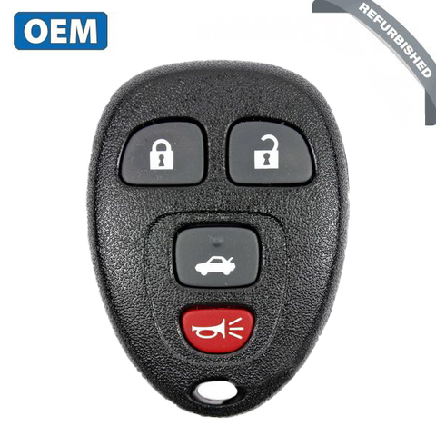 2006-2013 GM / 4-Button Keyless Entry Remote / PN: 20935330 / OUC60270-221 (OEM REFURB) - UHS Hardware 2006-2013 GM / 4-Button Keyless Entry Remote / PN: 20935330 / OUC60270-221 (OEM REFURB) - UHS Hardware