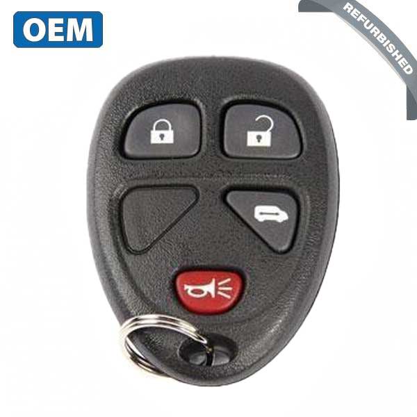 2005-2007 GM / 4-Button Keyless Entry Remote w/ Power Door / PN: 15788021 / KOBGT04A (OEM Refurb) - UHS Hardware 2005-2007 GM / 4-Button Keyless Entry Remote w/ Power Door / PN: 15788021 / KOBGT04A (OEM Refurb) - UHS Hardware