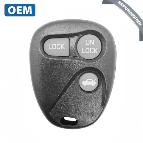 1996-2000 Chevrolet GM / 3-Button Keyless Entry Remote / PN: 16245100-29 / ABO1502T (OEM Refurb) - UHS Hardware 1996-2000 Chevrolet GM / 3-Button Keyless Entry Remote / PN: 16245100-29 / ABO1502T (OEM Refurb) - UHS Hardware