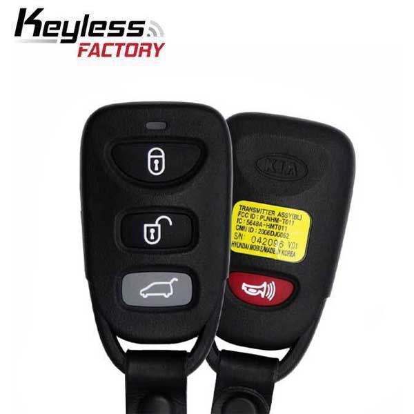 2007-2010 Kia Sorento Rondo / 4-Button Keyless Entry Remote / PN: 95430-3E511 / PLNHM-T011 (AFTERMARKET) - UHS Hardware 2007-2010 Kia Sorento Rondo / 4-Button Keyless Entry Remote / PN: 95430-3E511 / PLNHM-T011 (AFTERMARKET) - UHS Hardware