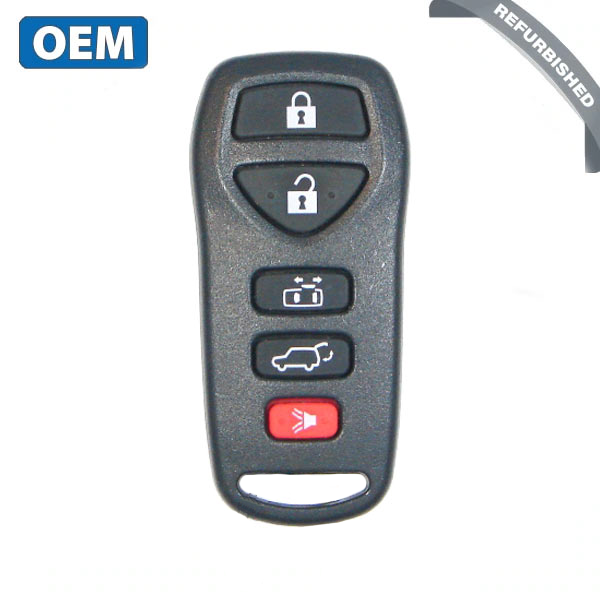 2004-2010 Nissan Quest / 5-Button Keyless Entry Remote / PN: 28268-5Z210 / KBRASTU51 (OEM Refurb) - UHS Hardware 2004-2010 Nissan Quest / 5-Button Keyless Entry Remote / PN: 28268-5Z210 / KBRASTU51 (OEM Refurb) - UHS Hardware