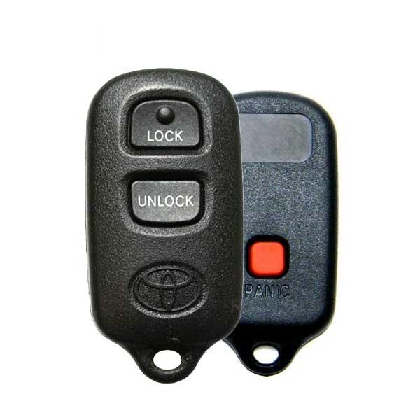 1999-2008 Toyota / 3-Button Keyless Entry Remote / PN: 89742-42120 / HYQ12BBX (OEM Refurb) - UHS Hardware 1999-2008 Toyota / 3-Button Keyless Entry Remote / PN: 89742-42120 / HYQ12BBX (OEM Refurb) - UHS Hardware