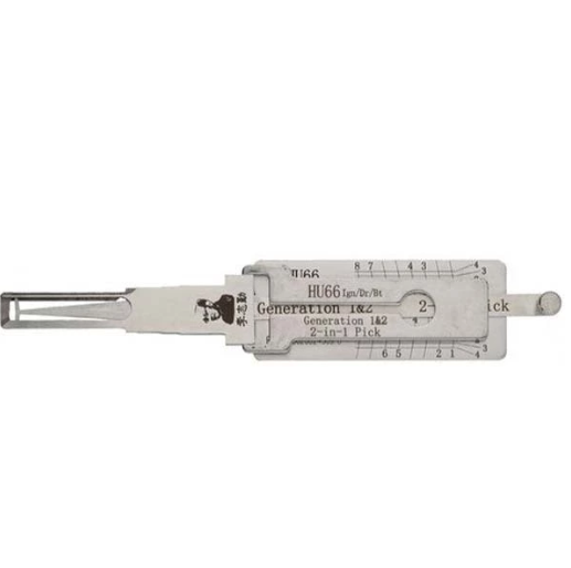 ORIGINAL LISHI VW / Audi / Porsche / HU66 / 2-in-1 / Pick & Decoder / IGN / Door & Trunk / Single Lifter AG - UHS Hardware ORIGINAL LISHI VW / Audi / Porsche / HU66 / 2-in-1 / Pick & Decoder / IGN / Door & Trunk / Single Lifter AG - UHS Hardware