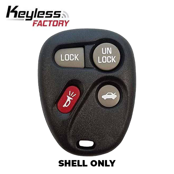 2000-2007 GM Keyless Entry Remote SHELL for L2C0005T - Black (ORS-GM-02) - UHS Hardware 2000-2007 GM Keyless Entry Remote SHELL for L2C0005T - Black (ORS-GM-02) - UHS Hardware