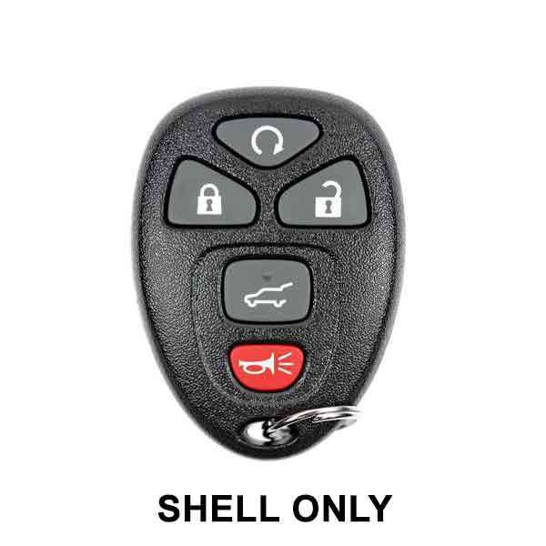 2007-2017 GM / 5-Button Keyless Entry Remote SHELL for OUC60270 / OUC60221 (ORS-GM-1223) - UHS Hardware 2007-2017 GM / 5-Button Keyless Entry Remote SHELL for OUC60270 / OUC60221 (ORS-GM-1223) - UHS Hardware