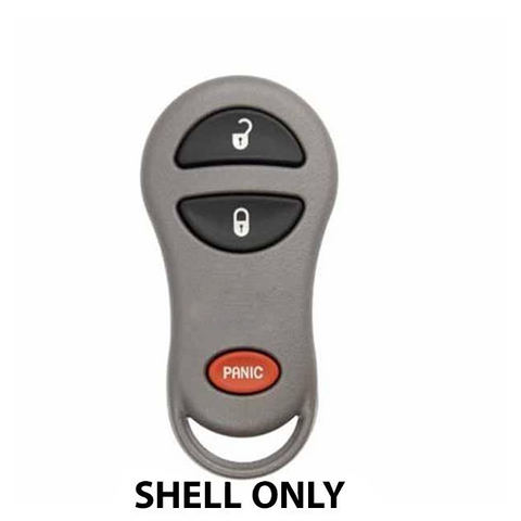 1999-2004 Jeep Cherokee Grand Cherokee / 3-Button FOB Keyless Entry Remote SHELL / PN: 56036859 / GQ43VT9T (ORS-MOP001) - UHS Hardware 1999-2004 Jeep Cherokee Grand Cherokee / 3-Button FOB Keyless Entry Remote SHELL / PN: 56036859 / GQ43VT9T (ORS-MOP001) - UHS Hardware